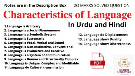 english lingue|english language characteristics.